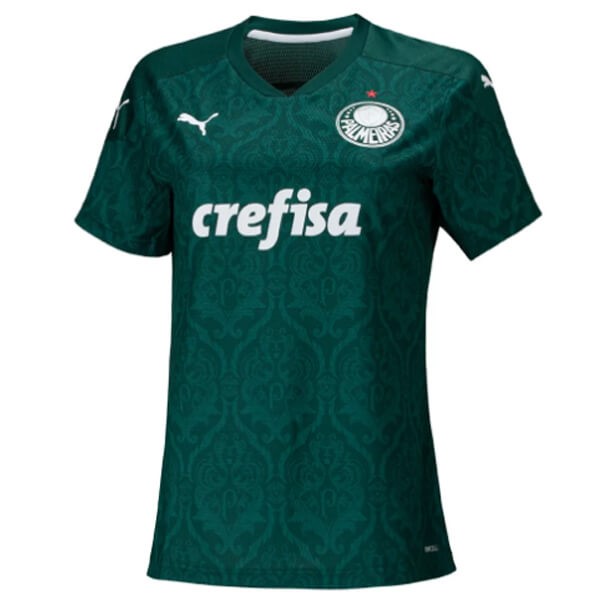 Tailandia Camiseta Palmeiras Primera equipo Mujer 2020-21 Verde